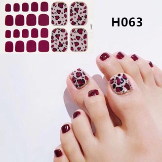 Dán móng chân ( Nail wraps ) P4 (Hàng Mới)