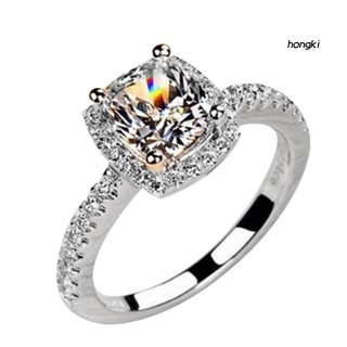 Nhẫn nữ đính đá zircon thời trang