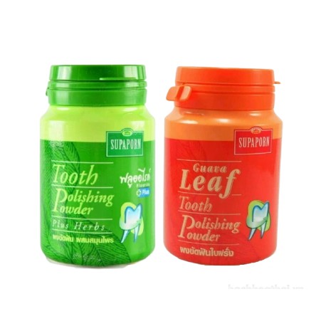 Bột làm trắŉg răņg Supaporn Tooth Polishing Powder