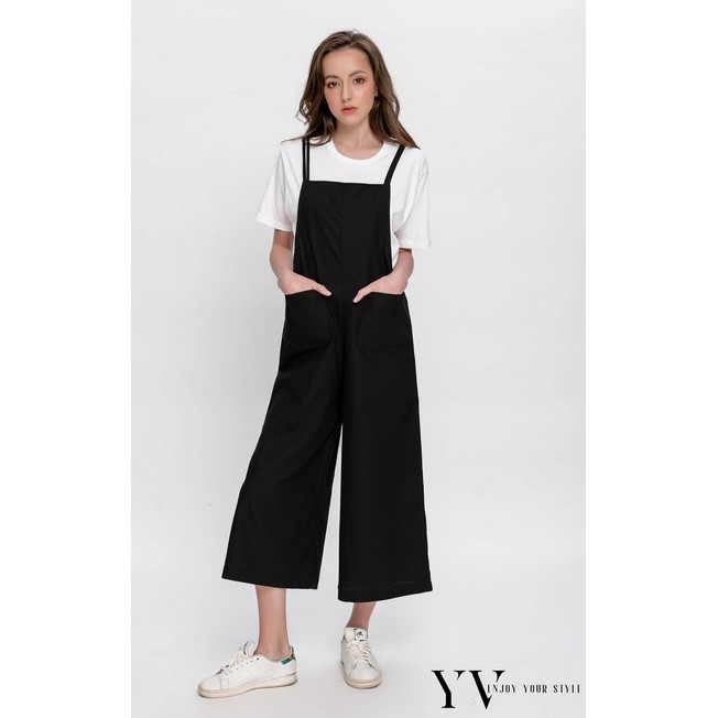 Đầm Yv le / Quần yếm chất linen Yv le M | BigBuy360 - bigbuy360.vn