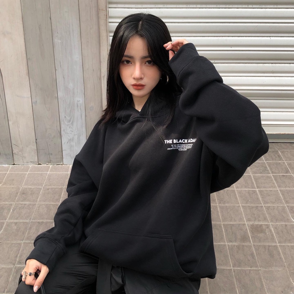 Áo Hoodie Xanh Lá Bộ Xương, Xanh Dương, Đen -  Khoác nỉ dáng rộng unisex