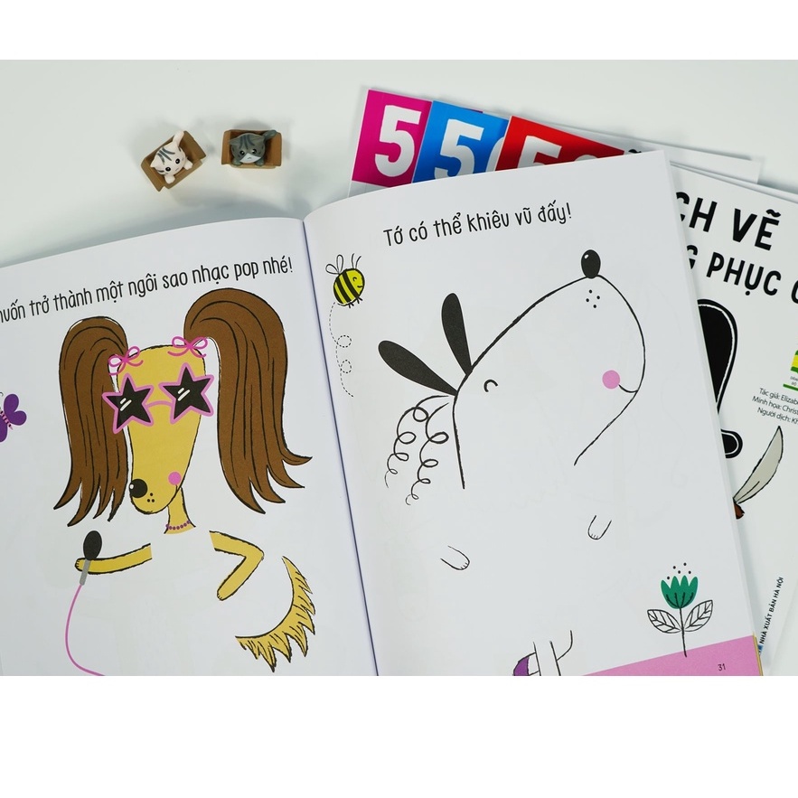 Sách - Combo 4 cuốn 50 cách vẽ trang phục cho...