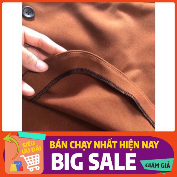 Quần short váy 3 cúc chất tuyết mưa