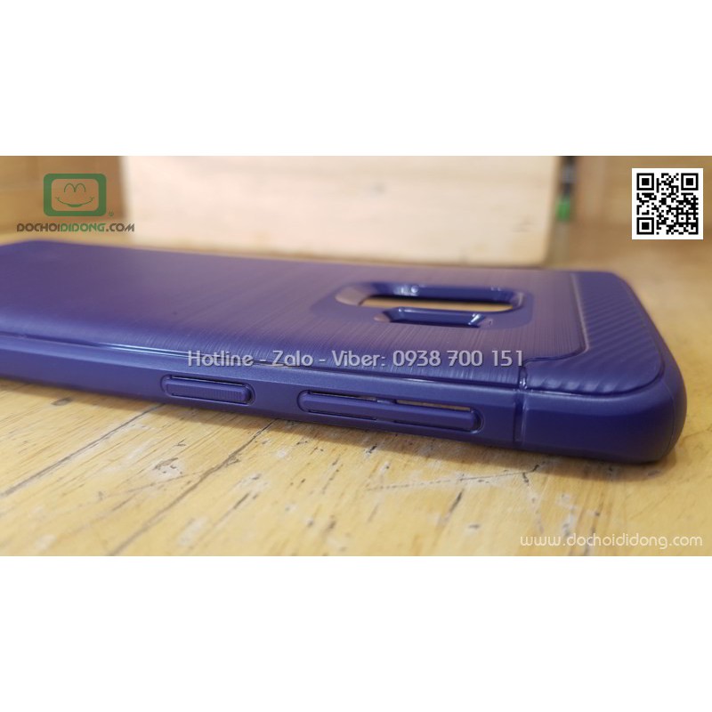 Ốp lưng Samsung S9 Ringke Onyx vân kim loại