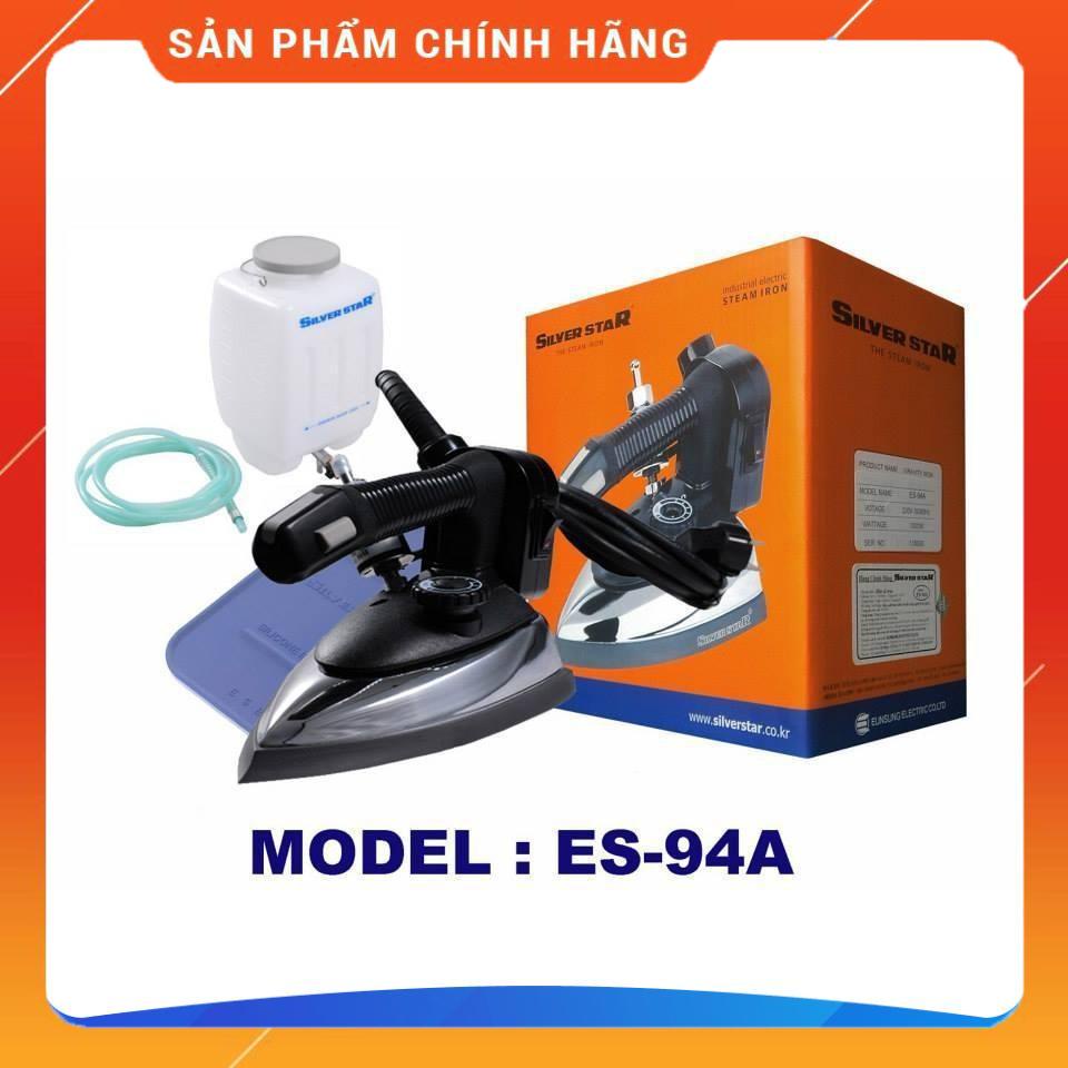 Bàn là hơi nước công nghiệp sử dụng bình nước Treo Silver Star ES-94A (tặng kèm tất là) Loại 3