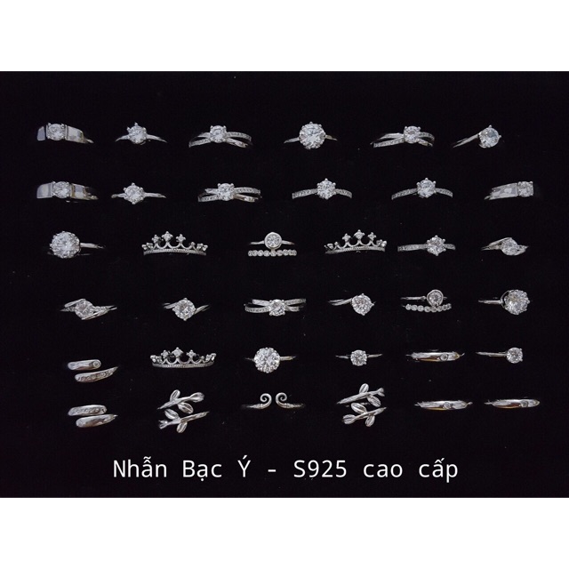 Nhẫn Bạc 925 cao cấp