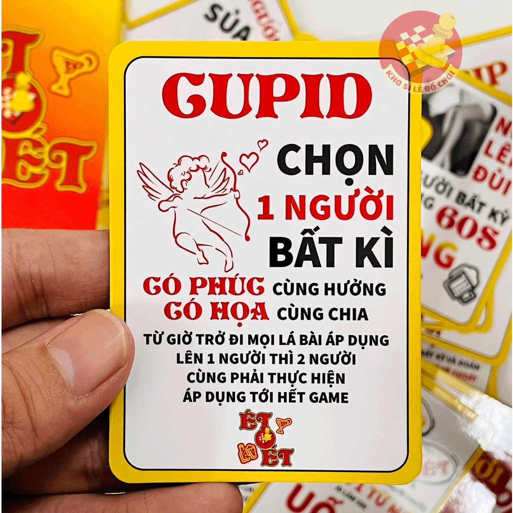 Bộ bài "ÉT O ÉT" - Drinking game cho nhóm bạn tụ tập liên hoan ăn nhậu, chơi vui vẻ với bạn bè hội nhóm