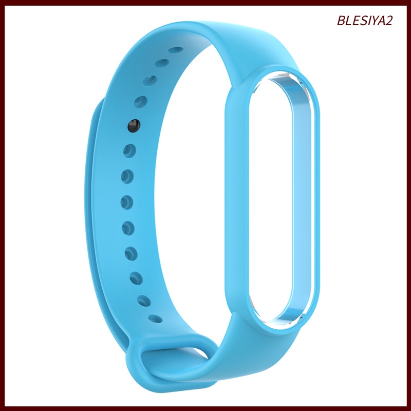 Dây Silicon Màu Trắng Thay Thế Cho MI Band 5 [Bresiya2]