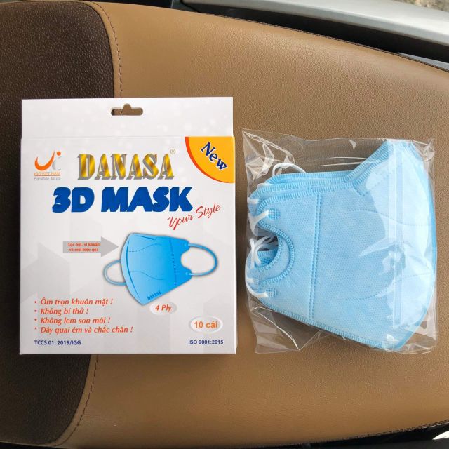 [Hộp 10 cái] khẩu trang 3D mask Danasa | BigBuy360 - bigbuy360.vn