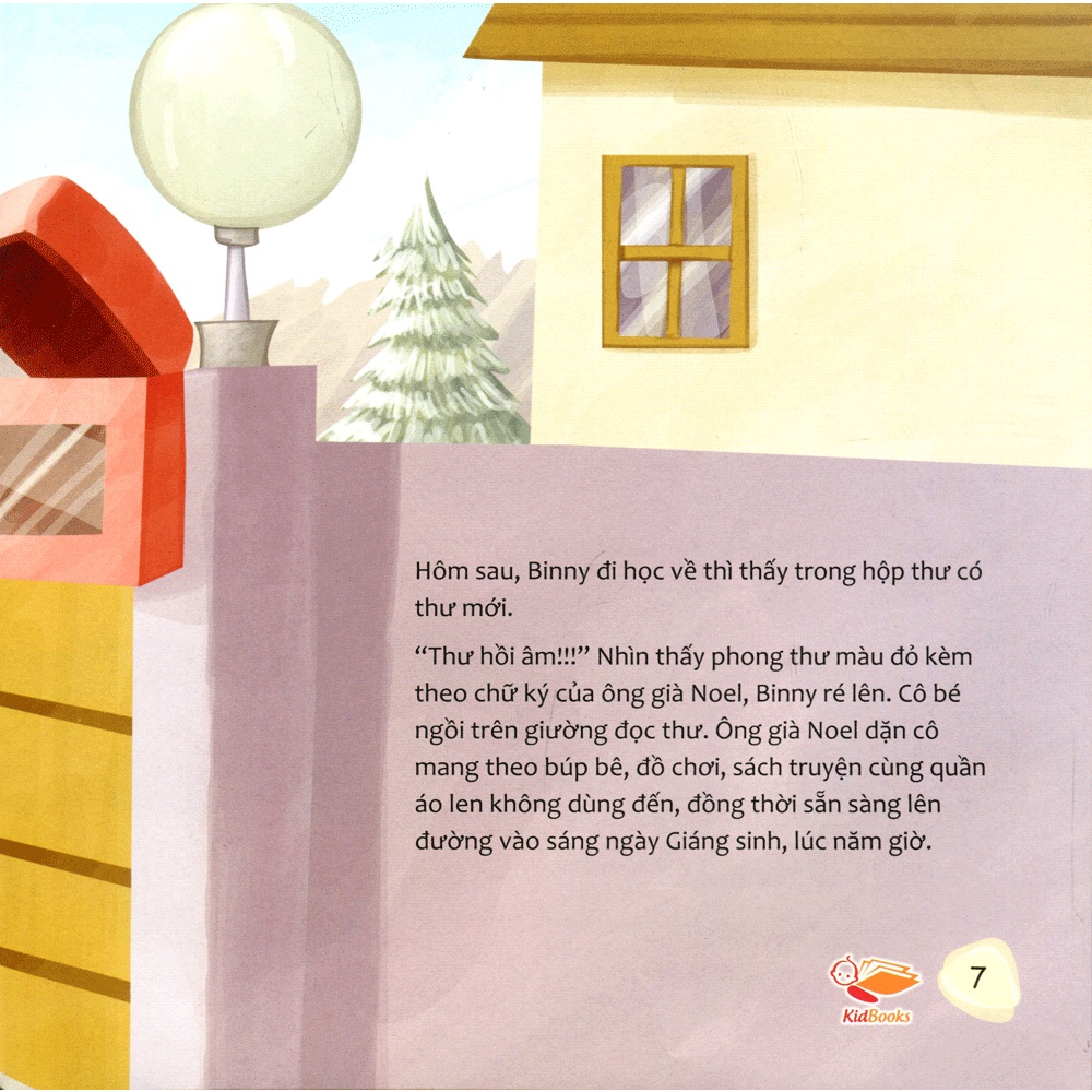 Sách Cây Cầu Ngày Giáng Sinh - Truyện Tranh Song Ngữ Anh-Việt , Dành Cho Lứa Tuổi Từ 7-12