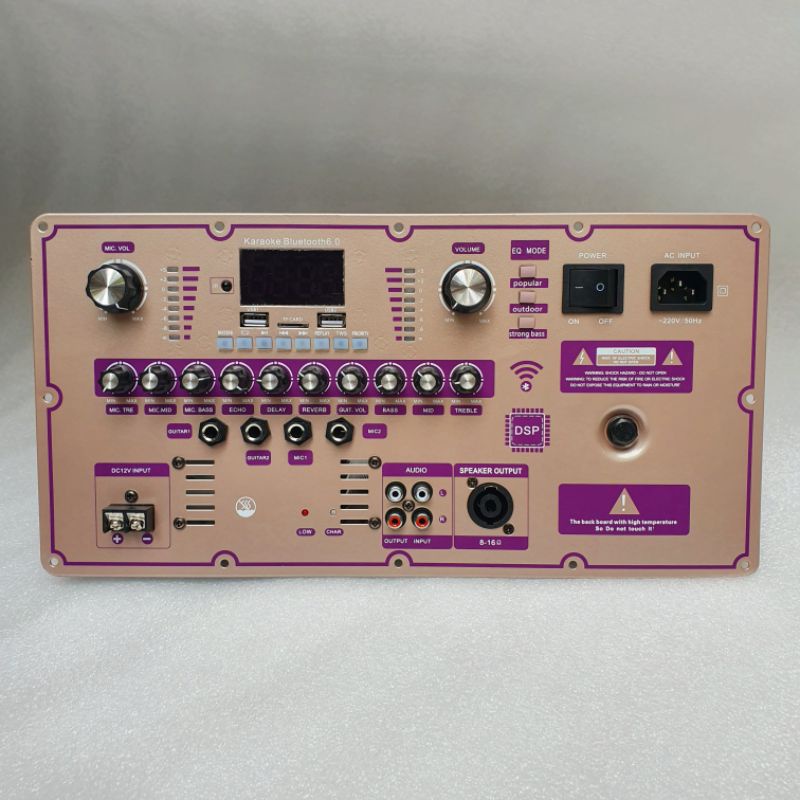 BO MẠCH H270-S T450S MỚI Mạch Loa Kéo Reverb Hoàn Hảo Nhất Nguồn 40V Đôi DSP Mono Có MID