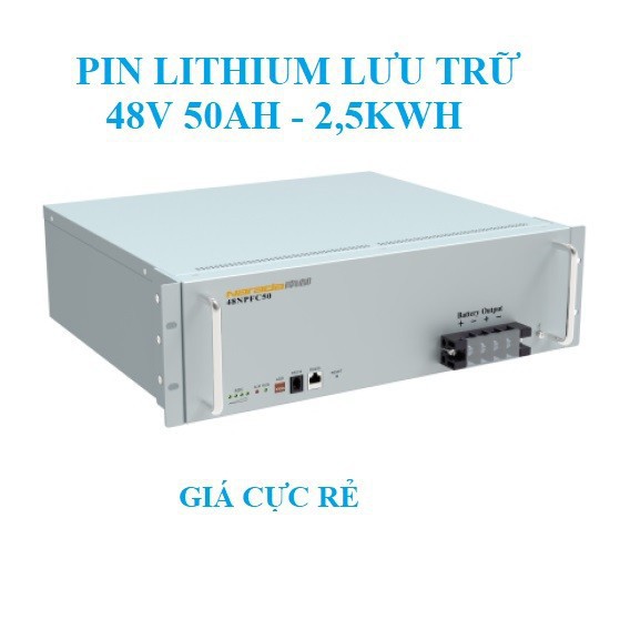 Pin LiFePO4 Narada 48V 100Ah, Phụ Kiện Năng Lượng Mặt Trời, Pin Lithium