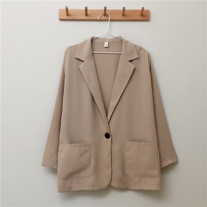 [Sẵn Theo Phân Loại] Áo Khoác Nữ Blazer Vải Mỏng Dài Tay Bigsize Mặc Bay Bay Không Đứng Form | BigBuy360 - bigbuy360.vn