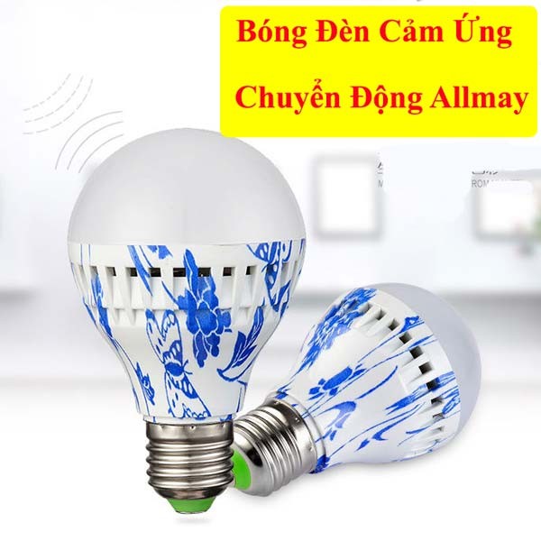 Đèn Led Cảm Ứng Chuyển Động AllMay - Bóng Đèn Tự Động