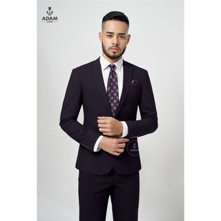 Áo vest nam adam store tím sẫm av178