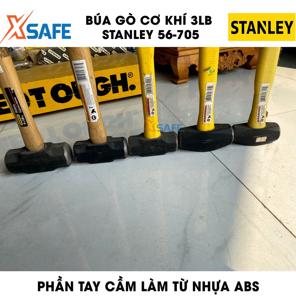 Búa gò STANLEY đầu búa chất liệu hợp kim cao cấp Búa cơ khí Stanley tiện lợi dùng trong chế tạo, sửa chữa, lắp ráp