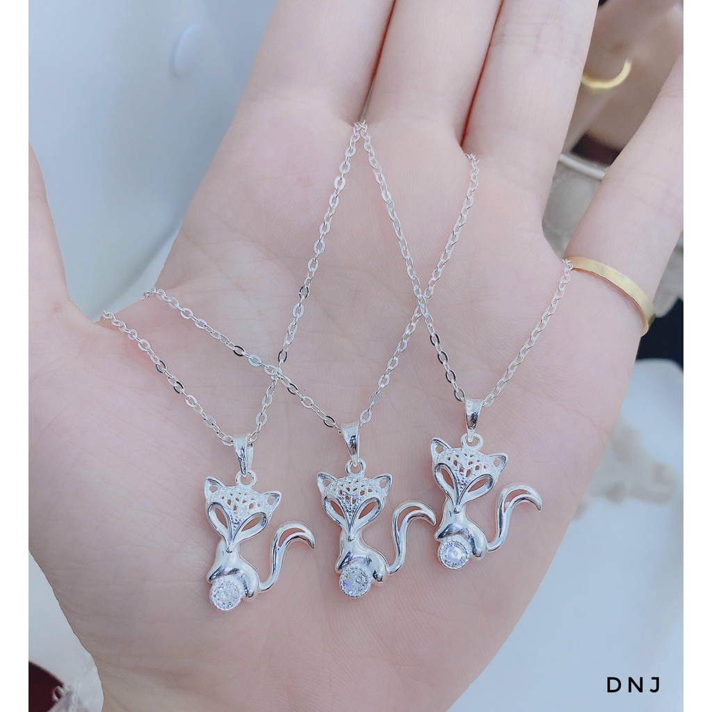 Dây chuyền hồ ly bạc ta