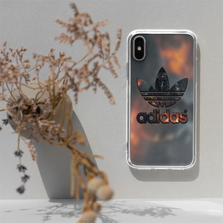 Ốp lưng logo ADIDAS hóa học giả kim loại nổi cho Iphone 5 6 7 8 Plus 11 12 Pro Max X Xr SUPPOD00026