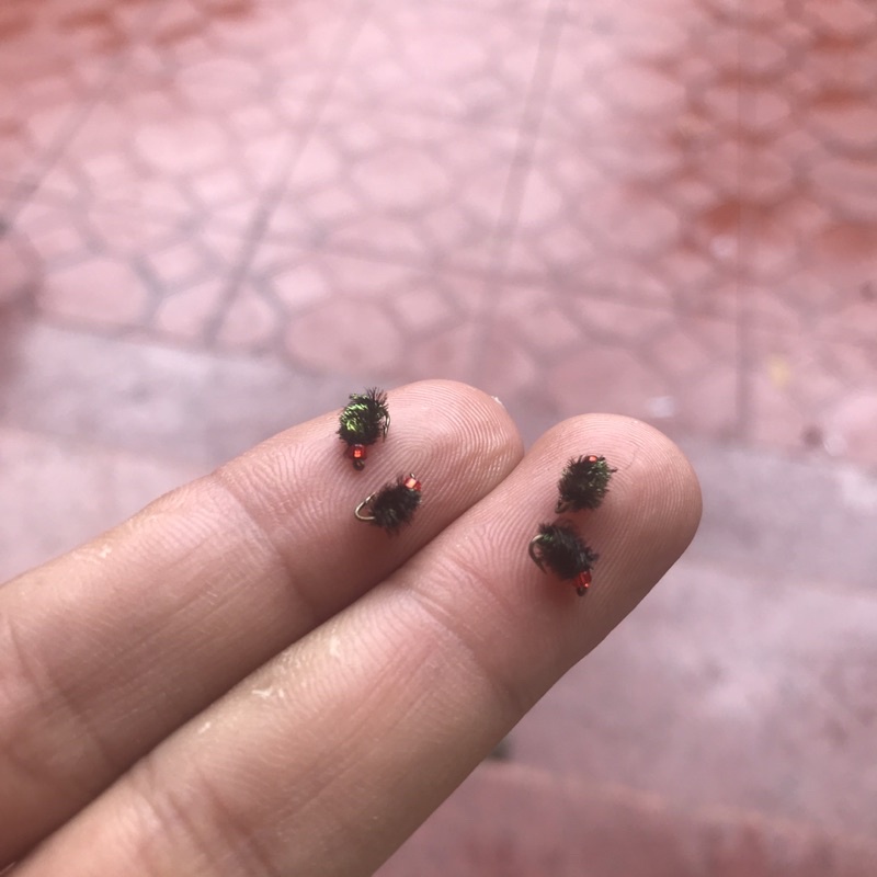 Mồi ruồi mini loại cực nhỏ cho lure mương suối câu cá mương