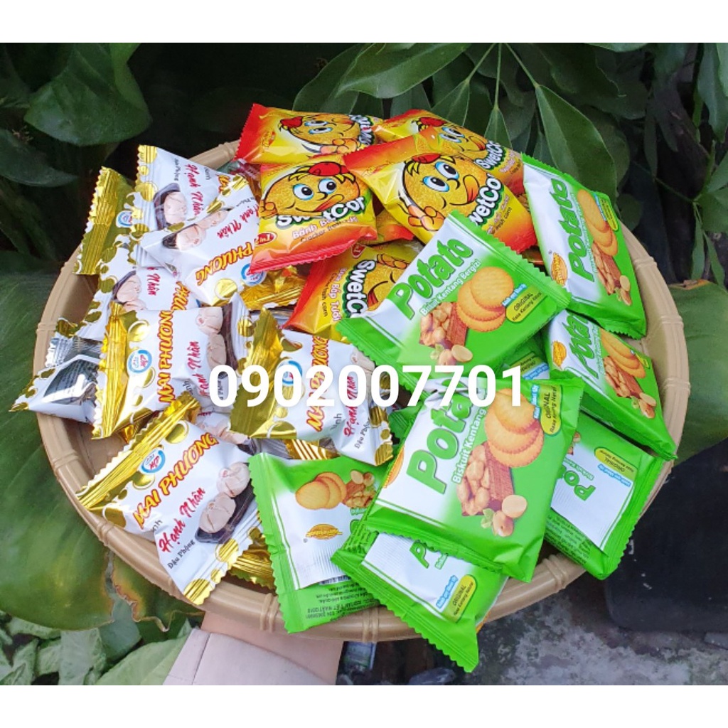 1 Kg Bánh quy mix vị Thơm Ngon