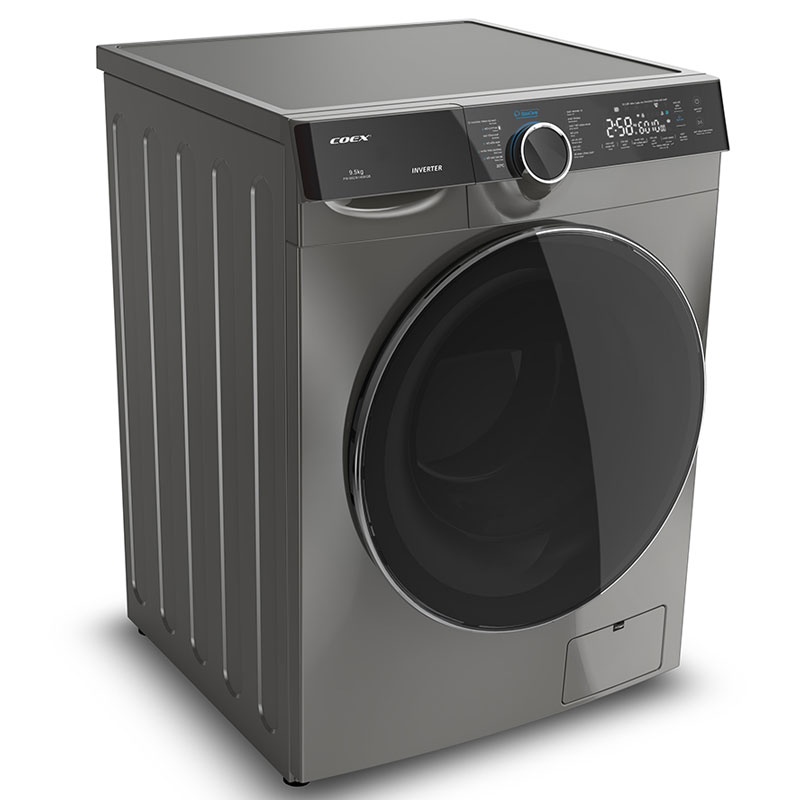 Máy giặt lồng ngang Coex Inverter 9,5kg FW-90CW1408IGB