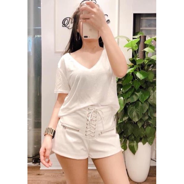 [Mã WASTUP giảm 10% tối đa 30K đơn 99K] {GIÁ SỈ SLL} -ÁO A12 COTTON GIẤY CỔ TIM HOT HIT 2019