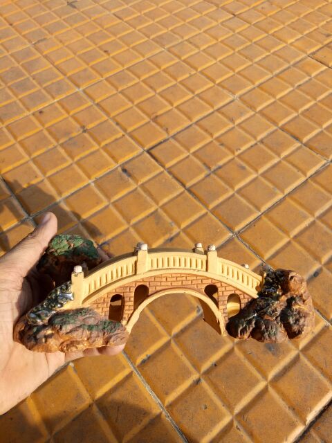 CẦU TRANG TRÍ DÀI 20CM HỒ CÁ - NON BỘ