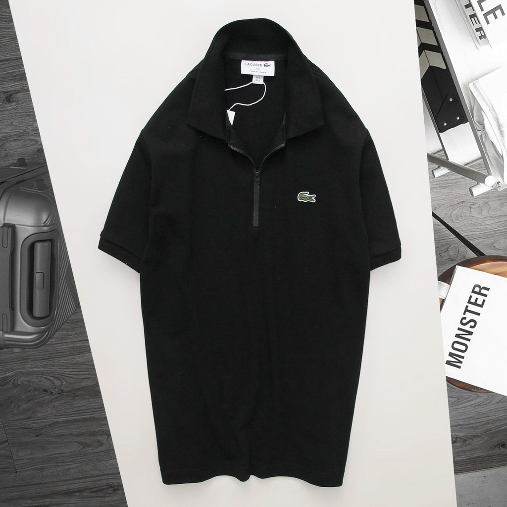 Áo polo nam Lacoste cổ áo khoá kéo