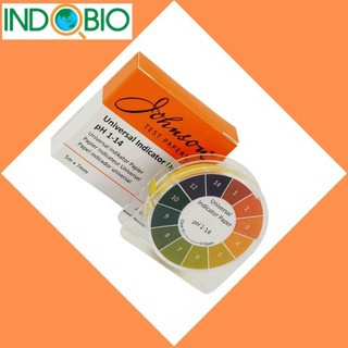 [HÀNG CÓ SẴN] GIẤY ĐO PH 046.5 - GIẤY QUỲ TÍM ĐO pH 1-14 JOHNSON-ANH  [KÈM COA]