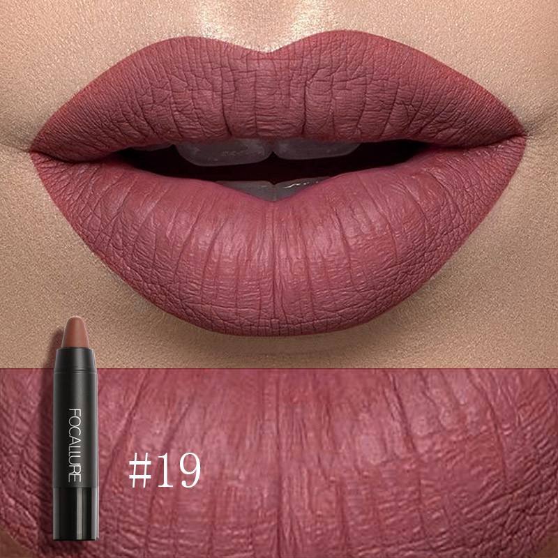 (hàng Mới Về) Son Lì Focallure Dưỡng Ẩm Chống Thấm Nước Với 19 Màu Lựa Chọn | BigBuy360 - bigbuy360.vn