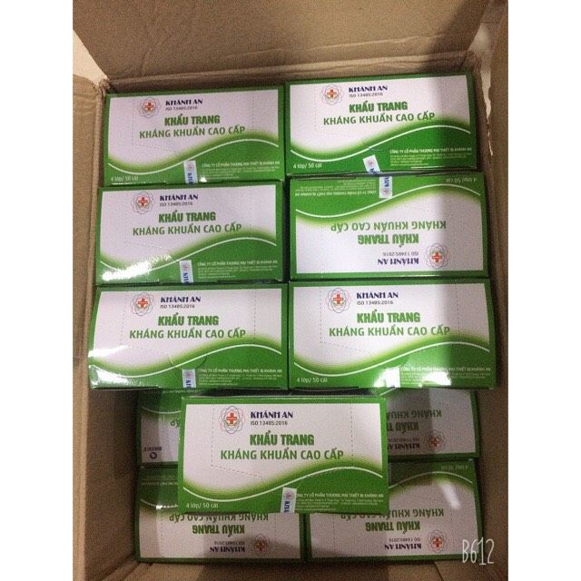 [Hộp 50 cái] Khẩu trang y tế 4 lớp kháng khuẩn | BigBuy360 - bigbuy360.vn