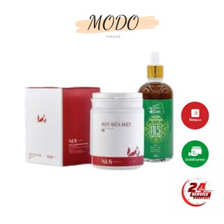 SERUM NGỌC LINH SÂM + BỘT RỬA MẶT LOẠI BỎ MỤN NÁM SẸO RỖ TÀN NHANG