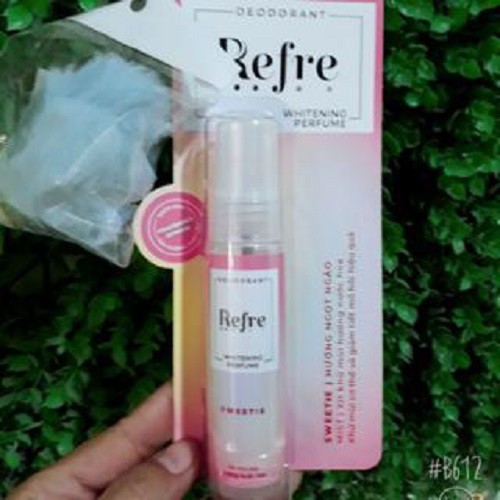 (mẫu mới ) Xịt Khử Mùi Refre Dưỡng Sáng Da Hương Sang Trọng 30ml