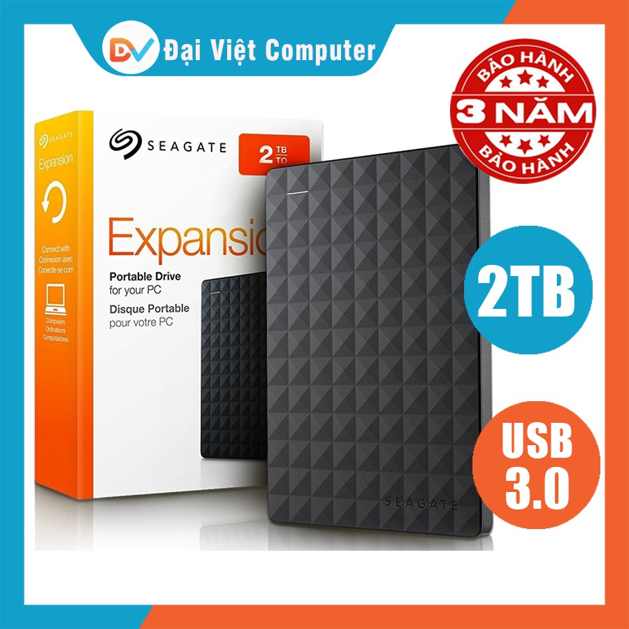  Ổ cứng di động Seagate backup plus slim / Expansion 5TB 4TB 2TB 1TB USB 3.0