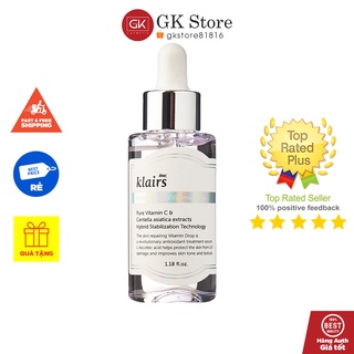 Tinh Chất Làm Sáng, Bổ Sung Vitamin Làm Sáng Da 35ml [Hàng Nhập Khẩu Chính Hãng] - Klairs Freshly Juiced Vitamin Drop
