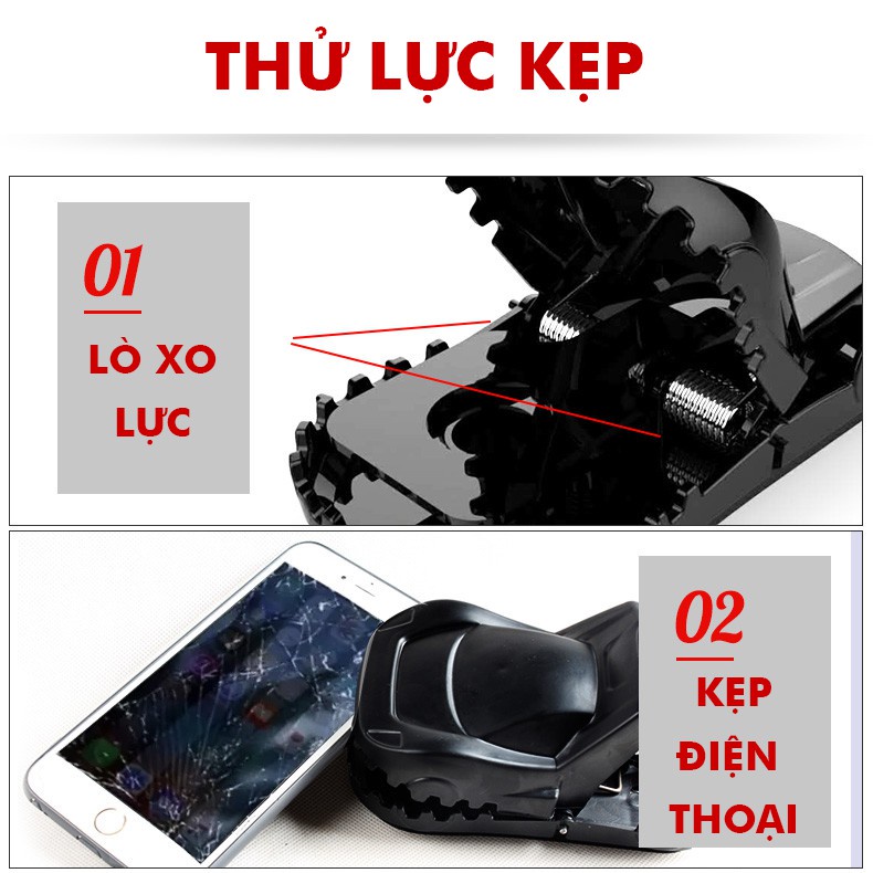 Kẹp bẫy chuột nhựa siêu nhạy, bẫy chuột thông minh kiểu hàm kẹp