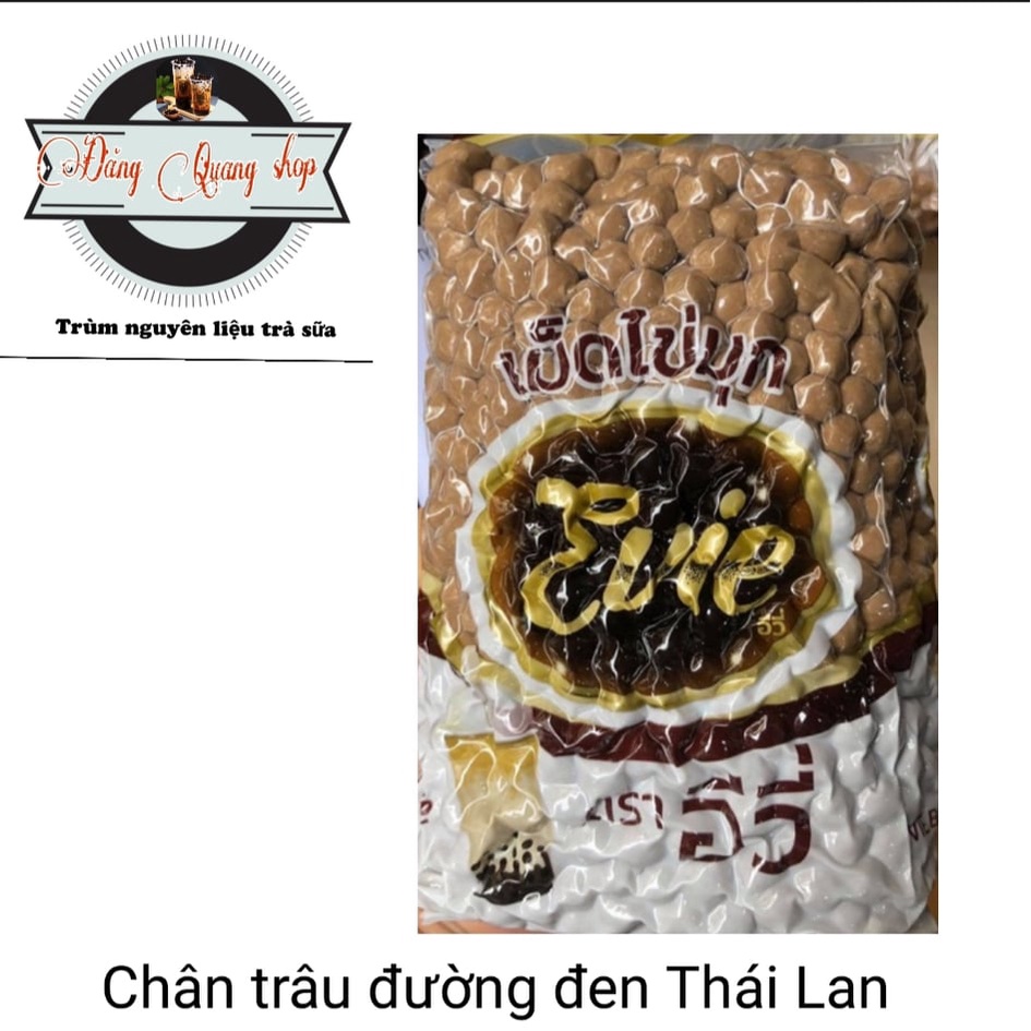 Trân Châu Đường Đen Caramen Evie Thái Lan Gói 1Kg- Trân Châu Đen, Hạt Trân Châu trà sữa - Đăng Quang shop