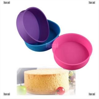 Khuôn Bánh Hình Tròn Bằng Silicon 8 Inch