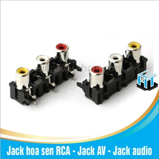 Jack hoa sen RCA - Jack AV - Jack audio(COMBO 2 CÁI)