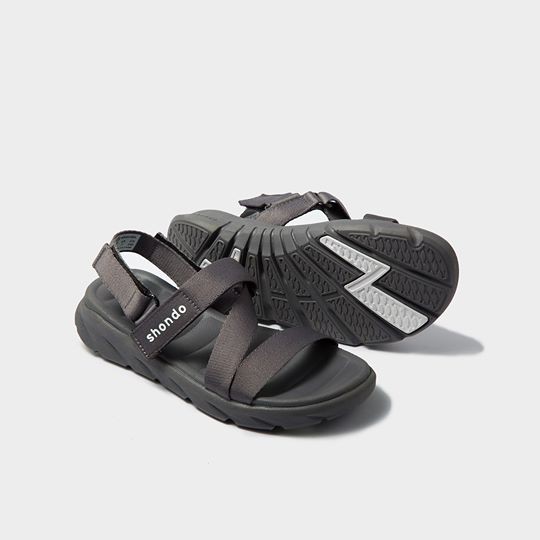 Giày Sandal Shondo Shat F6 Sport màu Xám Chính Hãng 100%