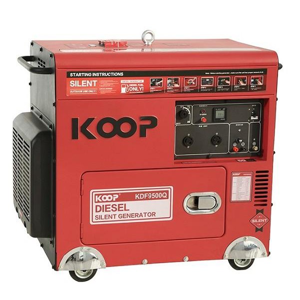 Máy Phát Điện Chạy Dầu 7kVA Koop KDF9500Q