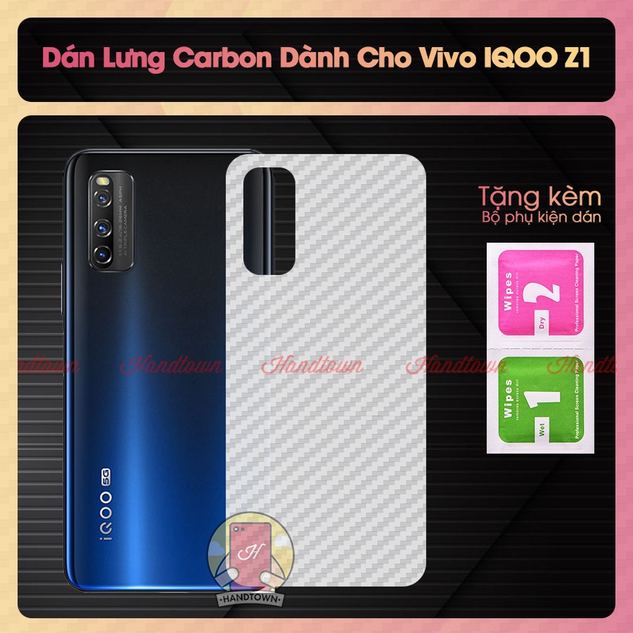 Miếng dán lưng cacbon Vivo IQOO Z1