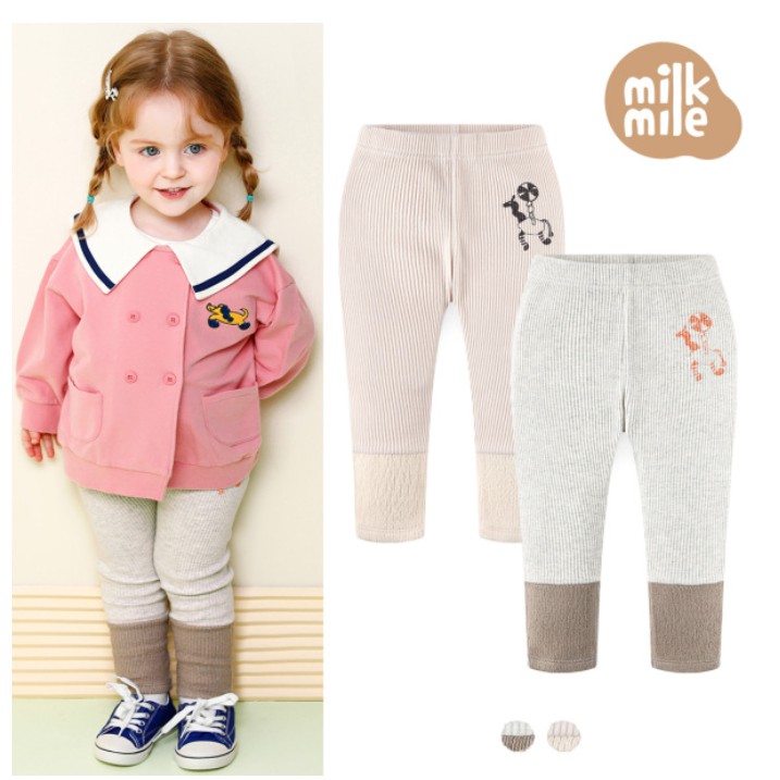 (90,100,130)Legging cotton đáp gấu Hàn Quốc các loại