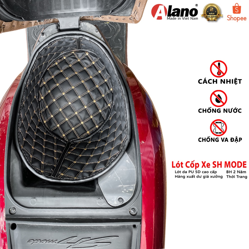 Lót Cốp Xe Máy Cách Nhiệt Chống Va Đập ALANO Dành Cho Mẫu Xe SH MODE 2020-2022 - Cách Nhiệt Chống Sốc Bảo Vệ Tài Sản
