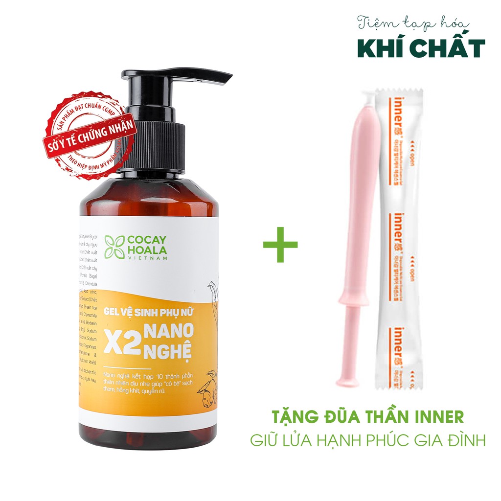 [ Tặng đũa thần hồi xuân 50k] Gel vệ sinh vùng kín Cocayhoala làm hồng se khít cân bằng pH | BigBuy360 - bigbuy360.vn