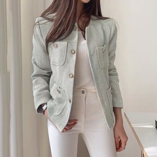 [Order] Áo khoác khuy cúc