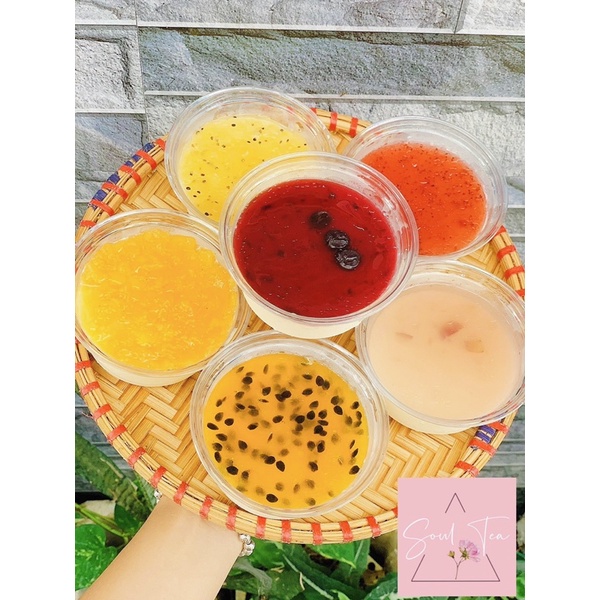Panna cotta trái cây size L