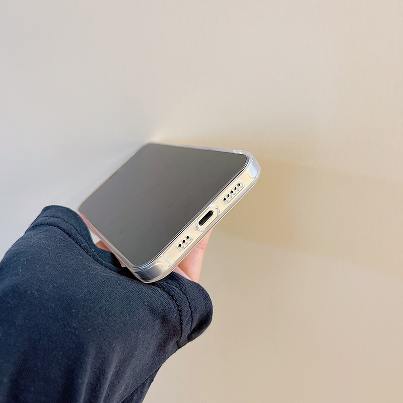 ốp iphone 11 Ốp điện thoại từ TPU họa tiết đơn giản cho iPhone 11 Pro Max X Xr Xs Max 7 8 Plus Se 2020 12 pro max 12 mini