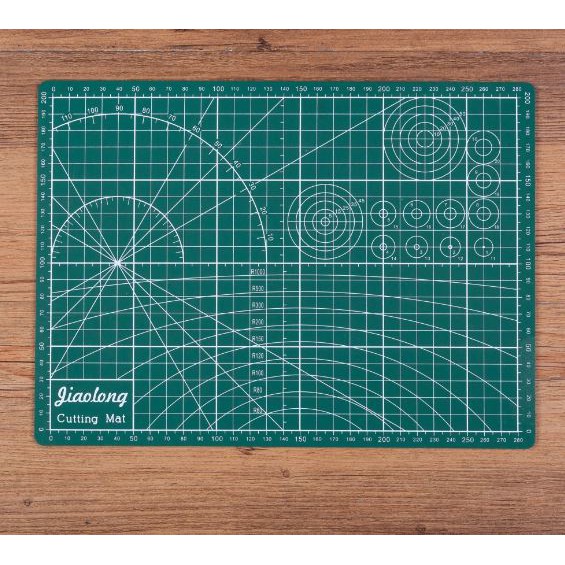 Bảng Kê Cutting Mat Khổ A3, A4, A5 Dùng Kê Cắt, Dán, Rạch Washi Tape Làm Đồ Handmade DIY - Văn Phòng Phẩm Sáng Tạo