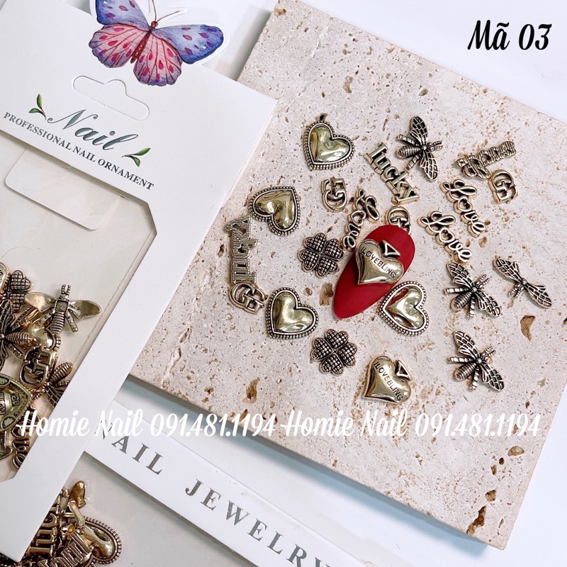 [Rẻ vô địch]  Set charm Sắt CỰC HOT !